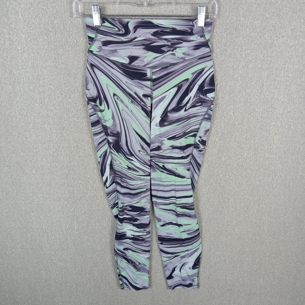 Lululemon Base Pace High-Rise Running Tight 25" Size 6 Paint Glide Warp Multi